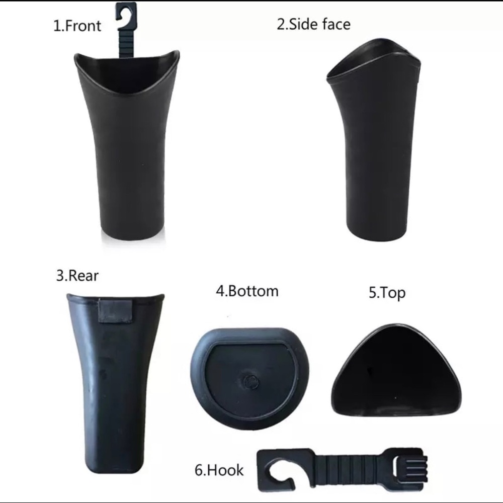 TESLA umbrella holder w/ free tire stem caps and keyholder